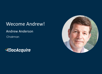 Andrew Anderson has joined DocAcquire as Chairman